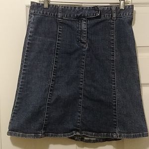 Denim skirt.  H & M size 8